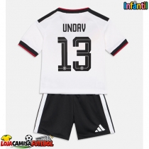 Camisa de Futebol Alemanha Deniz Undav #13 Equipamento Principal Infantil Mundo 2026 Manga Curta (+ Calças curtas)